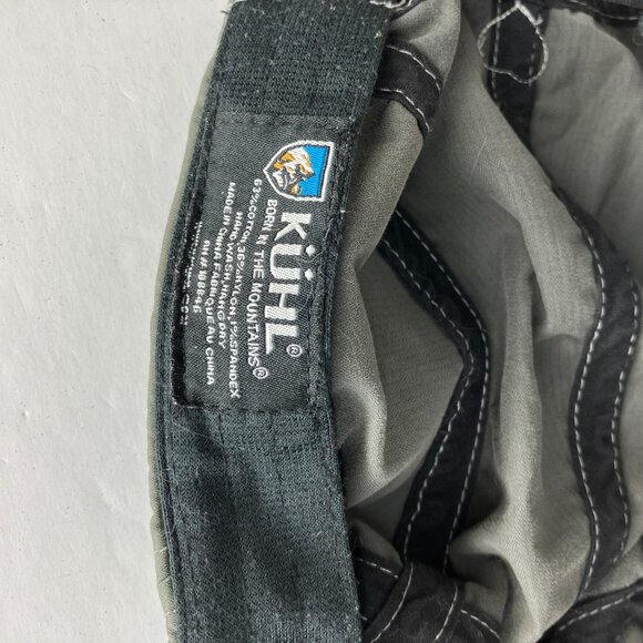 KUHL Women's Gray Floral Heart Logo 5 Panel Adjustable Hat Cap - Picture 9 of 9